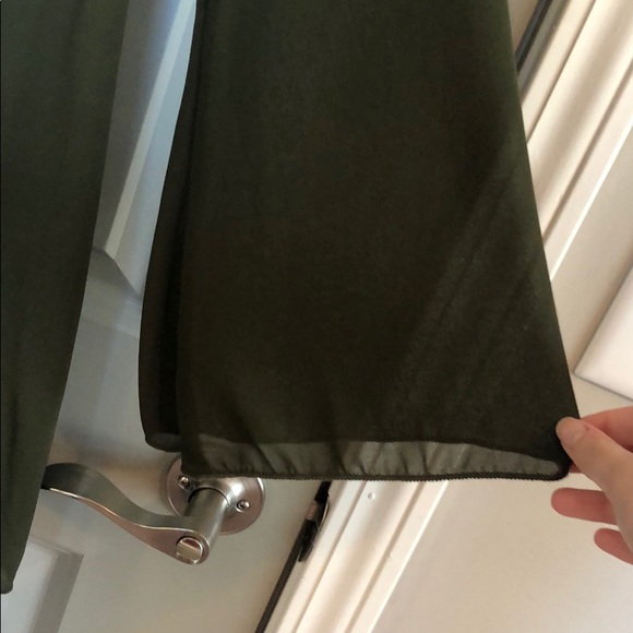 Olive Shift Dress - Picture 4 of 4